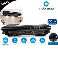 Campana Extractora Indurama CEI-602NE 3 Velocidades