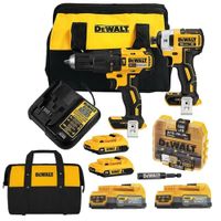Taladro Perc  - Atorn de Impacto 20V Brushless - Set de Puntas 16 Pzs Dewalt