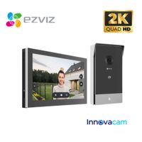 Ezviz Hp7 2k Kit Videoportero Inteligente Wifi Frente Y Monitor 7 Color Gris
