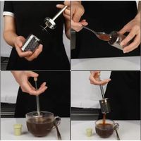 Infusor de Té y Café Tipo Prensa / Mezclador de Liberación Rápida