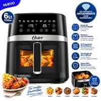 Freidora de Aire Digital Oster 6 Lts 10 Programas CKSTAF60WDDF