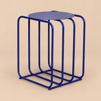 Mesa Auxiliar Mid Century Blue Ventitas Home