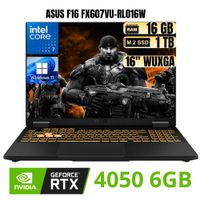 LAPTOP  GAMER ASUS TUF F16 FX607VU-RL228  INTEL CORE I7Ram 16GB  SSD 1TB -90NR0N06-M00HN0