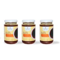 Pack miel con propoleo LA PERLA DEL CHIRA frasco 480gr x 3 und