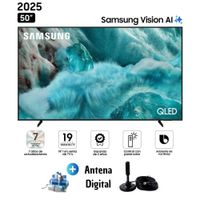 Televisor Samsung 50 QLED Smart TV 4K UHD Vision AI QN50Q7FAAG y Antena Digital