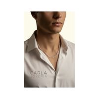 Cadena plata 925 Fidel calibre Grueso - Regalo Hombre