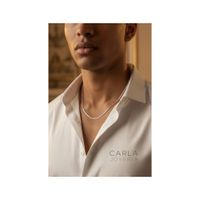 Cadena plata 925 Pablo calibre Fino - Regalo Hombre
