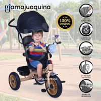 Triciclo Giratorio con reflector TRI CHOPPER Black