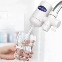 PURIFICADOR DE AGUA PARA GRIFO COCINA FACIL INSTALACIÓN COLOR BLANCO.