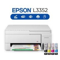 Impresora EPSON EcoTank L3352 Inalámbrica Blanca