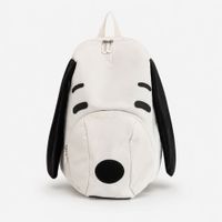 Snoopy Mochila Casual Blanco y Negro