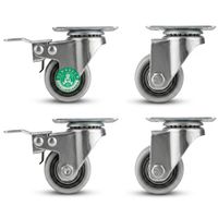 Pack Ruedas Giratorias - 2 Pulg. - x 04 Und. - Garruchas