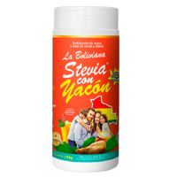Stevia LA BOLIVIANA con Yacón Frasco 150g
