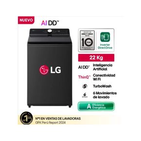 LG 22Kg AI Wash