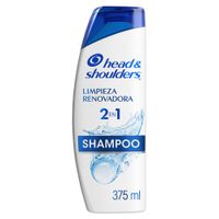 Shampoo H&S Limpieza Renovadora 2 en 1 Botella 375ml