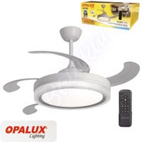 LAMPARA - VENTILADOR DE TECHO RETRACTIL