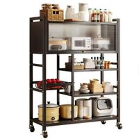 Estante Organizador Multiuso con Ruedas Estante de Almacenamiento de Cocina