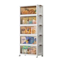 Organizador Multiuso Mueble Estante De 5 Niveles Multiuso Plegable 12C II