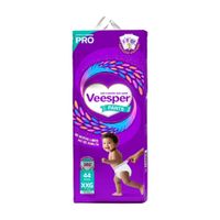 Pañales para Bebé VEESPER Pants Talla XXG Paquete 44un