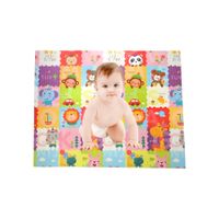 Juguete Piso de Gateo Suave Lavable de Animalitos 180 cm x 200cm