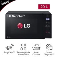 Horno Microondas LG MS2032GAS 20L con EasyClean
