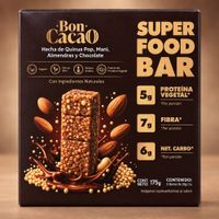 Barra Energetica de Quinua Pop  Mani  Almendras y Chocolate Display x 5 unid