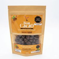 Castañas con chocolate  endulzado con alulosa stevia y frutos del monje