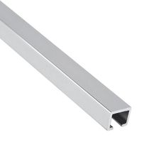 Listelo Recto de Aluminio Brillante 10mm x 240cm Kantu