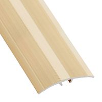 Guía de Transición Aluminio Champagne Mate 240cm Kantu