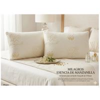 PACK DE ALMOHADAS GEMELAS AROMATICA MANZANILLA PREMIUM  TAMAÑO 2 PLAZAS