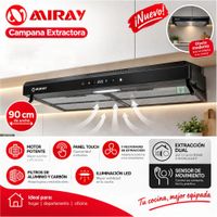 Campana Extractora CEM-906A 90 cm Inox