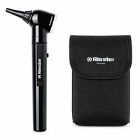 Otoscopio Riester e-scope Profesional con Estuche de Lona Negro