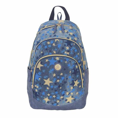 Mochila con Portalaptop de 14 Pulgadas Diseño Estrellas Azul | plazaVea -  Supermercado