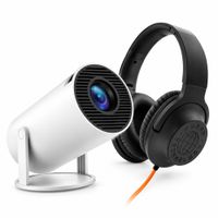 Proyector HY300 Smart Android 11 WiFi Más Audífonos Blacksheep Globe de Regalo