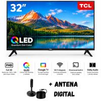 Televisor Smart TV 32'' TCL QLED FHD GoogleTV 32V51C 2025 - Ant Digital