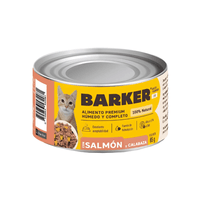 Barker Alimento Húmedo Para Gatos Con Salmón y Calabaza - 85gr