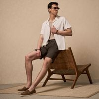 Zapatos De Vestir Hombre Sude Camel Malabar