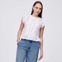 Blusa Mujer Bobo Madison Manga Corta