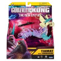 Figura Tiamat Con Submarino 15cm New Empire Godzilla X Kong