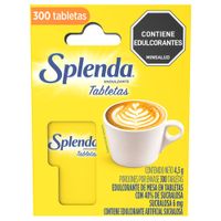 Endulzante SPLENDA Display 300 Tabletas
