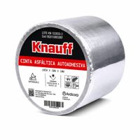 Cinta Asfáltica Autoadhesiva Knauff 10cm x 10metros Impermeabilizante Selladora Aluminio