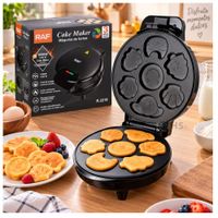 Máquina para Hot Cakes Waffles y Galletas RAF R.2218 - 1000W