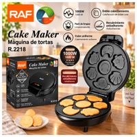 Máquina para Hot Cakes y Waffles RAF R.2218 Antiadherente - 1000W