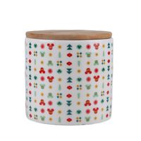 Container Cerámica 500 ml Navidad Disney