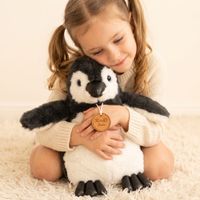 Peluche Pinguino Real Negro 30 cm