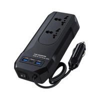 Inversor de Corriente para Auto 300W 12V a 220V con USB y Tipo C