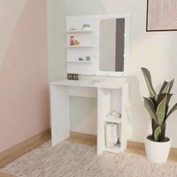 Tocador con espejo Asura Blanco - Masiva Home