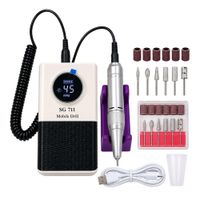 Torno Eléctrico Portátil para Manicure y Pedicure SG711