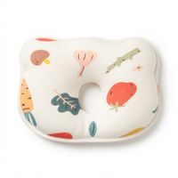 Almohada para Bebé Anti Cabeza Plana Diseño de Vegetales Memory Foam Pillow