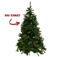 Árbol de Navidad Verde de 1.80m y 846 ramas  BPIN180
